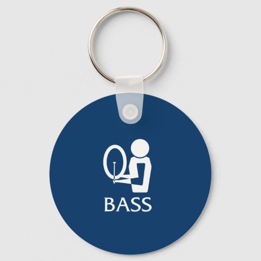 Bass Sleutelhanger (Voorkant)
