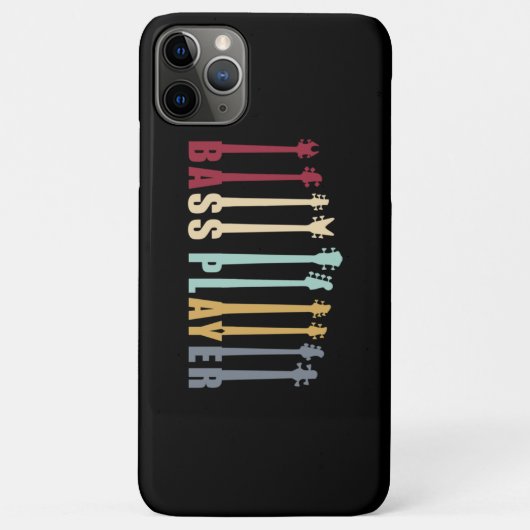Bass-speler Case-Mate iPhone Case (Achterkant)