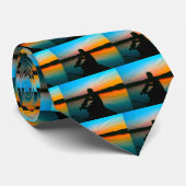 Bass Sunset Stropdas (Opgerold)