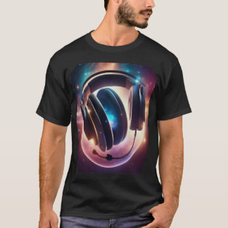 Bass Techno Trance Raves Hoofdtelefoon Grafisch - T-shirt