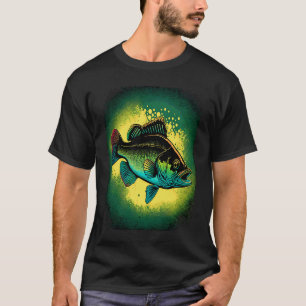 Bass Vis Toernooi Zwarte Baars Visser 1 T-shirt