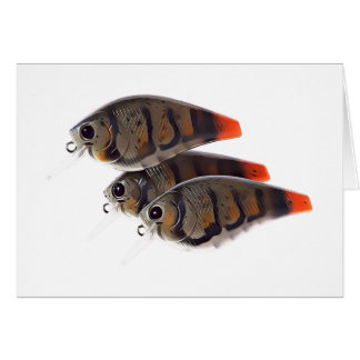 Bass Vissen Crankbait Card