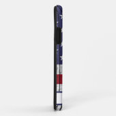 Bass Vist Amerikaanse vlag Case-Mate iPhone Case (Achterkant/rechts)