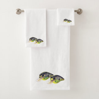 Bass Vist Crankbait Towel Set Bad Handdoek