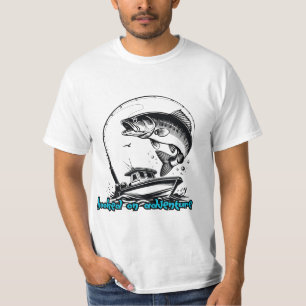 Bass Vist T-shirt "Hooked on Adventure"
