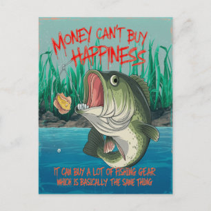 Bass Viste Happiness Briefkaart