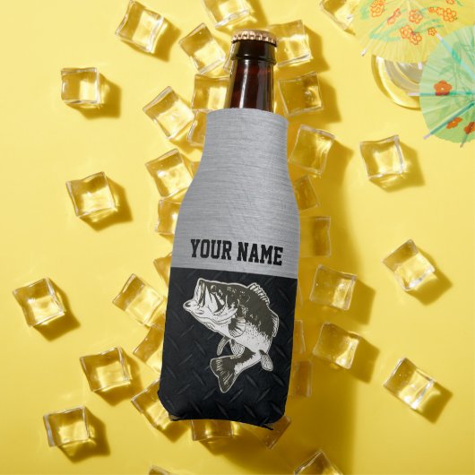 Basse à grande bouche Nom homme Bière Glacière (Été in situ)