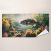Basse-bouche sous-marine (Serviette de bain)