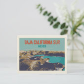Basse Californie Sur lanscape, Mexique Carte posta (Debout devant)