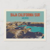 Basse Californie Sur lanscape, Mexique Carte posta (Devant)
