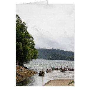 Basse circulation @ Krabi. Carte Thaïlande