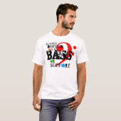 Basse de T-shirt de choeur pour la couleur de (Devant entier)