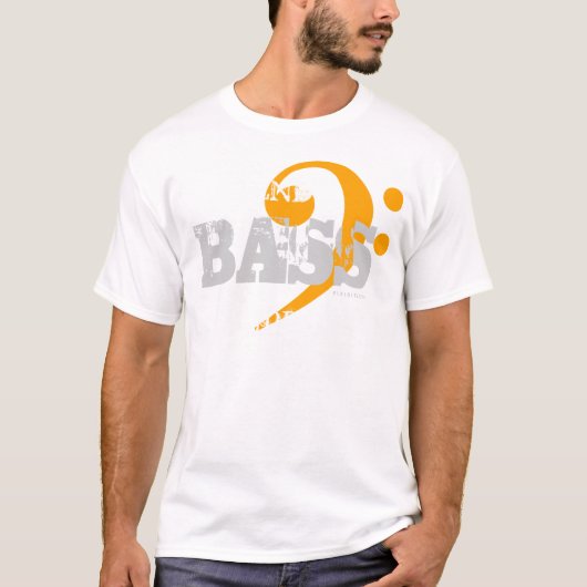 Basse de T-shirt de choeur pour l'orange de (Devant)