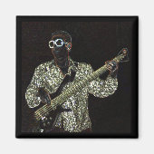 basse guitare musique gars son aimant (Devant)