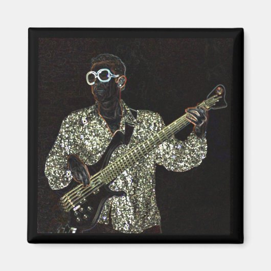 basse guitare musique gars son aimant (Devant)