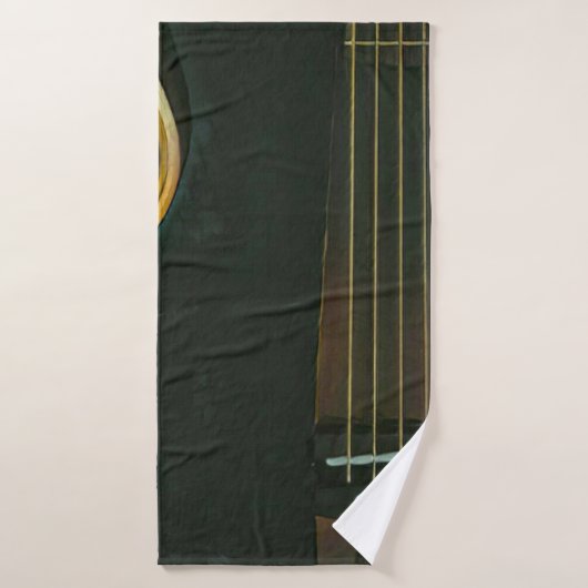 Basse guitariste cadeau (Serviette de bain)