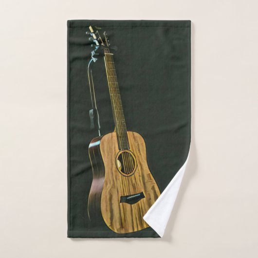 Basse guitariste cadeau (Serviette à main)