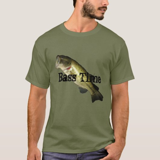 Basse Pêche à grande bouche T-shirt homme (Devant)