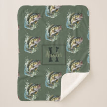 Basse Pêche Bébé Nom Couverture
