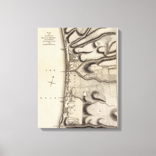 Basse Terre Canvas Afdruk (Voorkant)