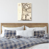 Basse Terre Canvas Afdruk (Insitu (Slaapkamer))