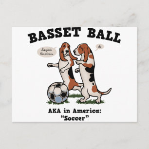 Basset Ball Briefkaart