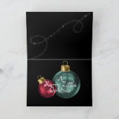 Basset de Noël sur carte mignonne avec Sucre de ca (Intérieur)