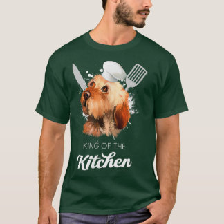 Basset Fauve de Bretagne King of the Kitchen Cooki T-shirt