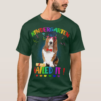 Basset Hond Afstuderen Klasse van 22 Kindergarten  T-shirt