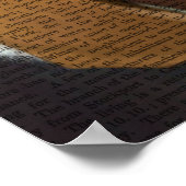 Basset Hond en vogels Poster (Hoek)