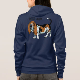 basset hond hoodie