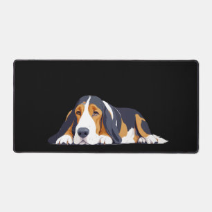 Basset Hound Adorable Animal Dormir Relaxant