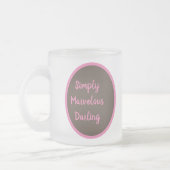 Basset Hound Barbie Mug (Gauche)