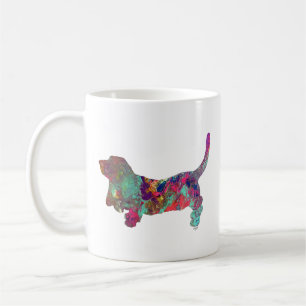 Basset Hound, Basset Hound Gifts, Basset Hound Koffiemok