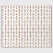 Basset Hound Birthday Cadeaupapier (Vlak)