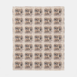 Basset hound Blanket Fleece Deken