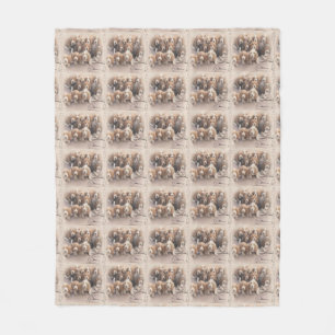 Basset hound Blanket Fleece Deken