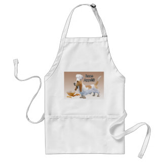 Basset Hound Bone Appetit Chef's Apron Standaard Schort