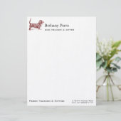 Basset Hound Briefhoofd (Staand voorkant)