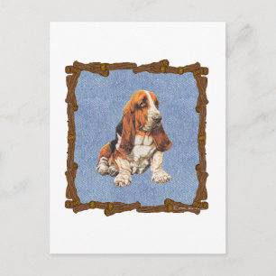 Basset Hound Briefkaart