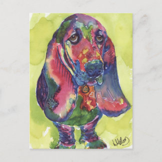 Basset Hound Briefkaart