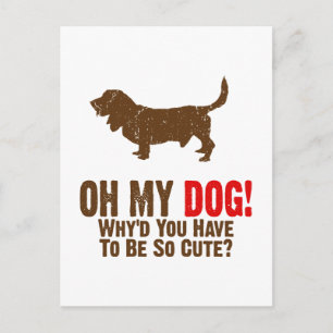 Basset Hound Briefkaart