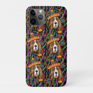 BASSET HOUND iPhone 11 PRO HOESJE