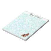 Basset Hound; Cute Notitieblok (Gedraaid)