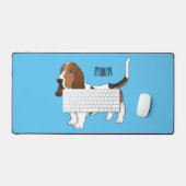 Basset hound dessin de chien (Clavier et souris)