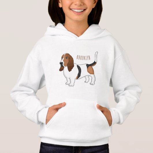 Basset hound dessin de chien (Devant)