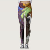 Basset Hound Dog Leggings (Voorkant)