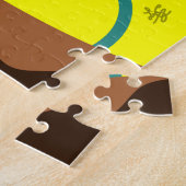 Basset Hound Dog Legpuzzel (Zijkant)