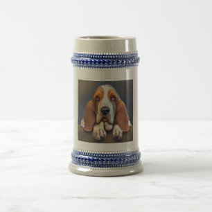 Basset Hound - Dog Portrait Bierpul