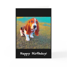 Basset Hound Dog Puppy Whimsical Artistieke Foto